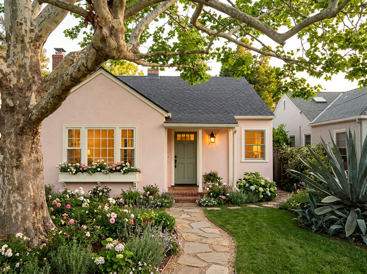 Design projection of the Sacramento home after the full transformation